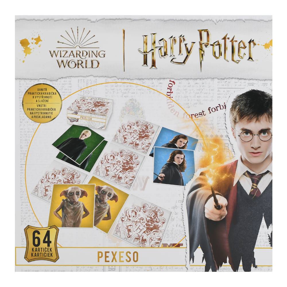 Pexeso v zošite Harry Potter