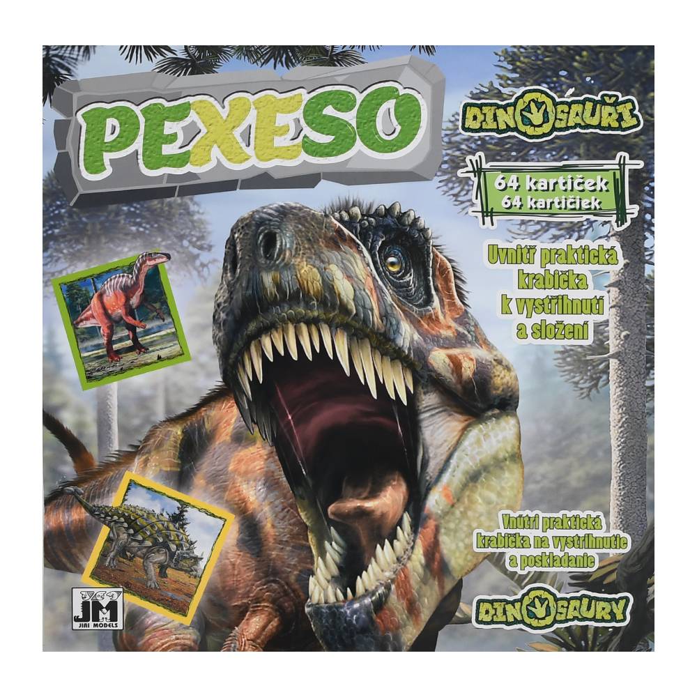 Pexeso v zošite Dinosaury