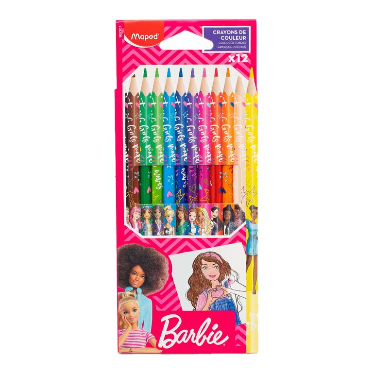 MAPED FARBIČKY 12 FARIEB BARBIE