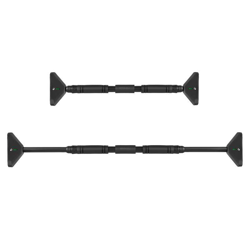 LEVER Hrazda do dverí s vodováhou, 72-96 cm