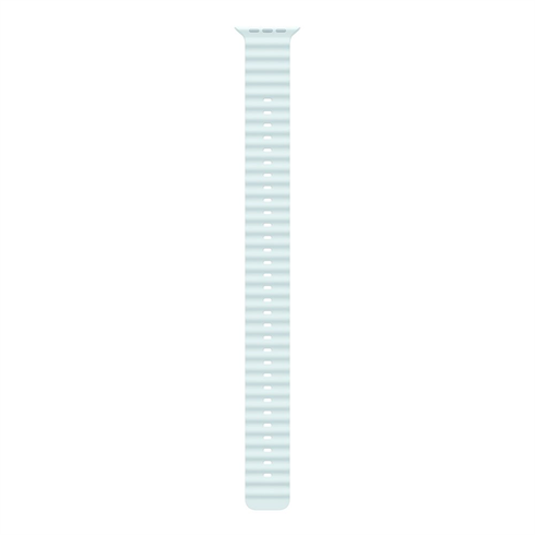 Apple Watch 49mm Ice Blue Ocean Band Extension - Black Titanium Finish