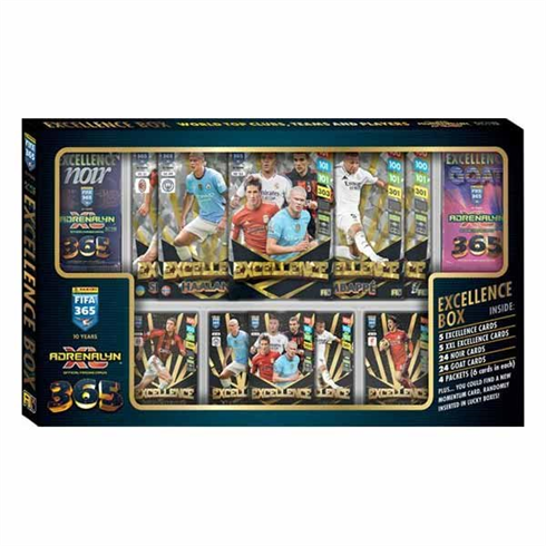 Panini FIFA 365 2024/2025 Adrenalyn karty EXCELLENCE BOX