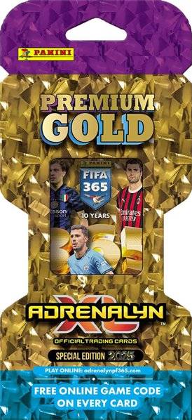 Panini FIFA 365 2024/2025 Adrenalyn Karty GOLD PACKET
