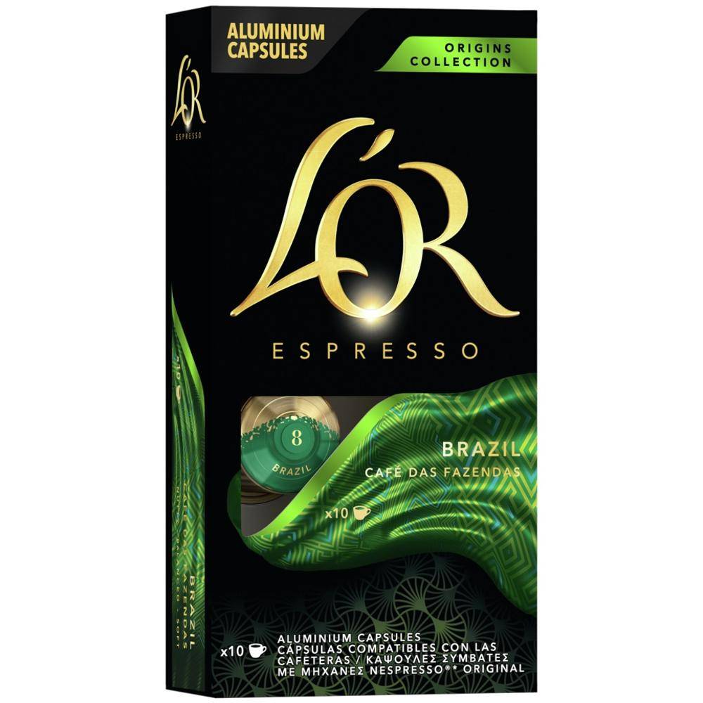 ESPRESSO BRAZIL 10KS KAPS.NESPRESSO L'OR