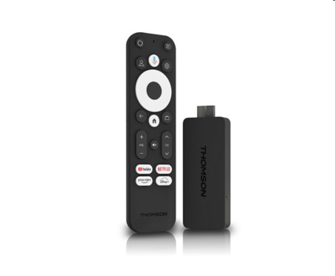Thomson Streaming Stick 140 - 4K UHD, Google Cast, Hej Google