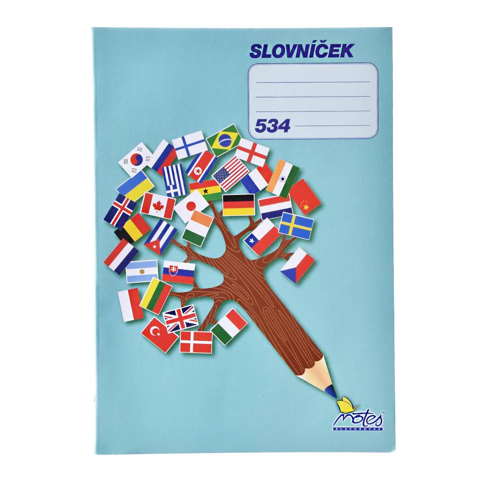 Zošit A5 534 30-listový linajkový - slovníček