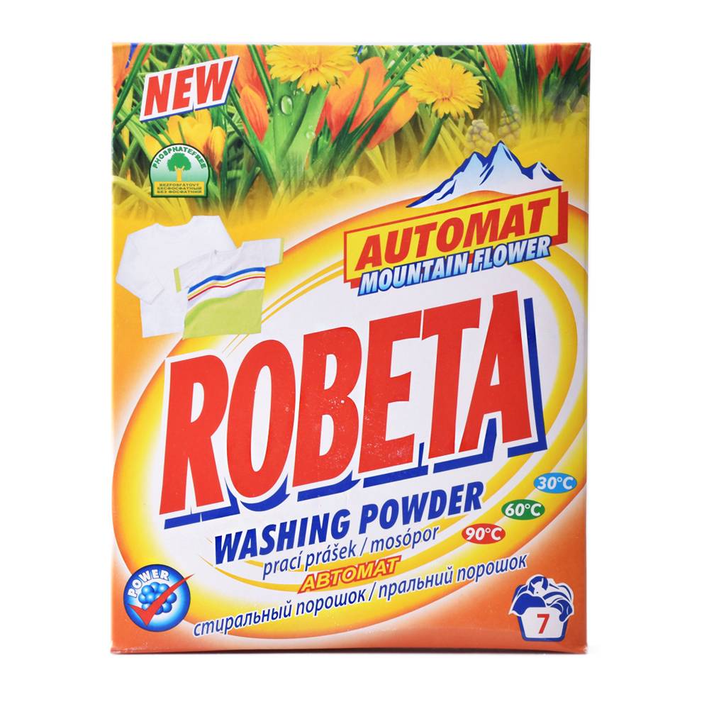 Prací prášok 600g/7pd Roberta