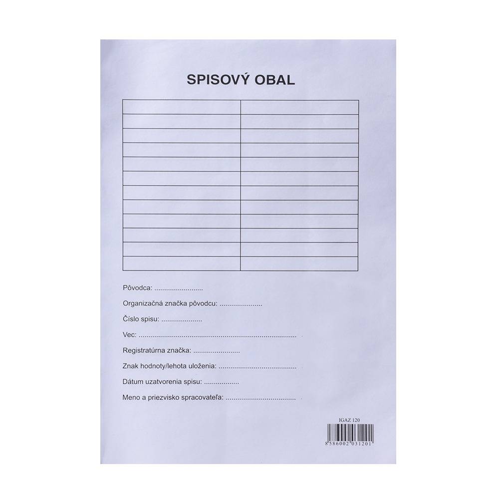 Spisový obal A4 dvojlistový