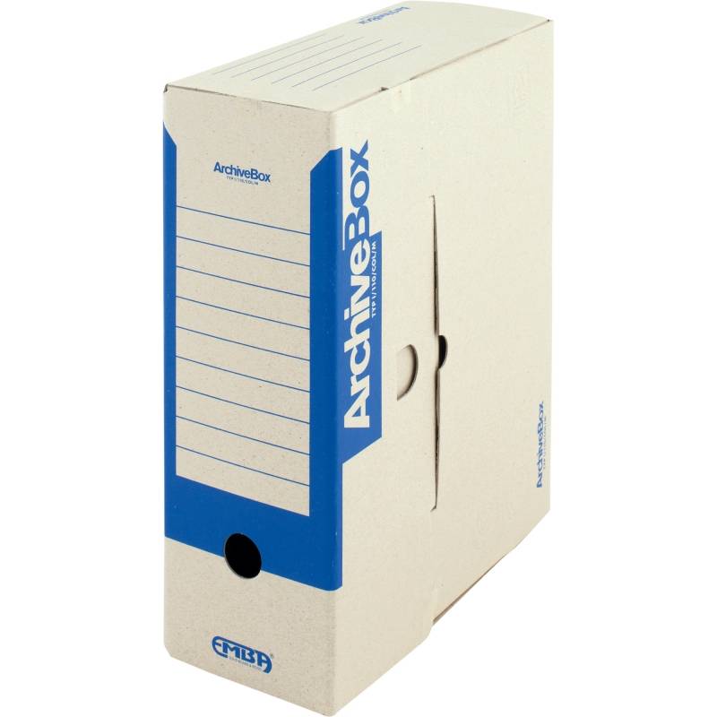 Archívny box Emba Typ I/110/ACT/M 260x110x330mm modrý Emba