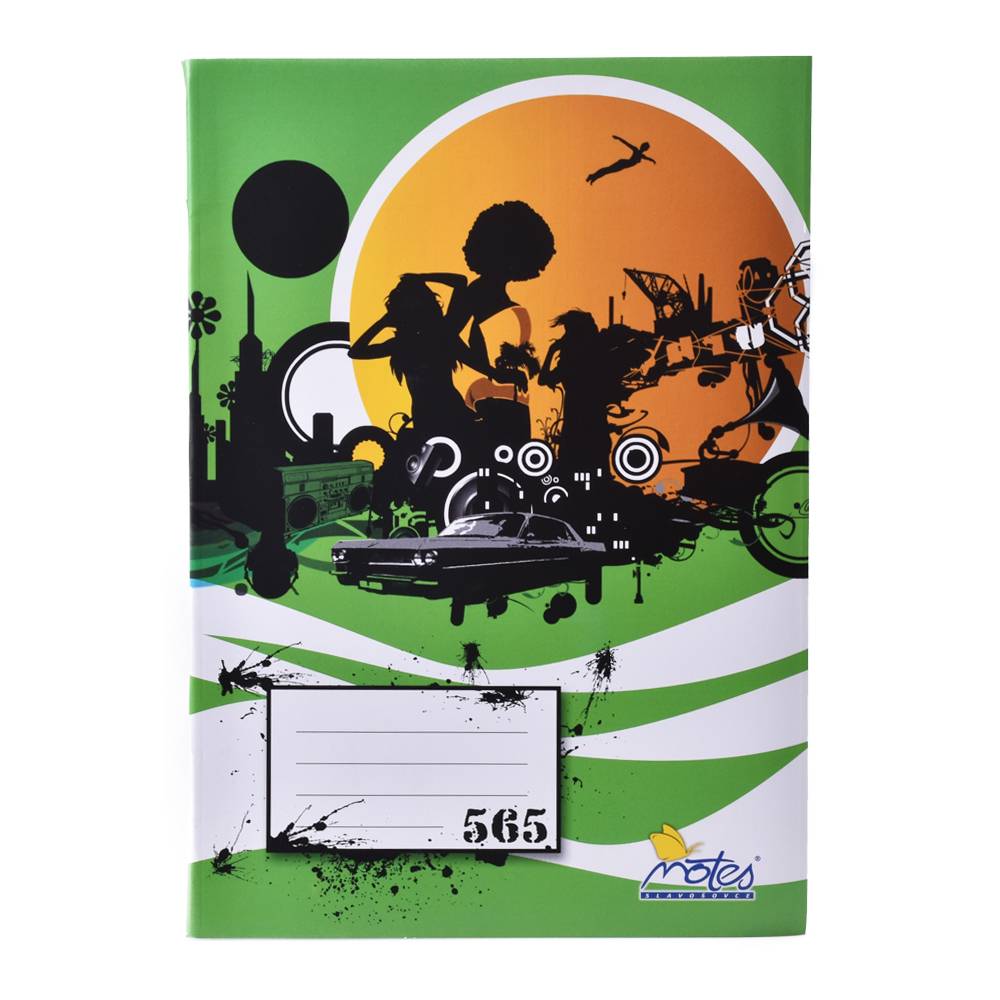 NOTES Zošit 565 A5 štvorčekový