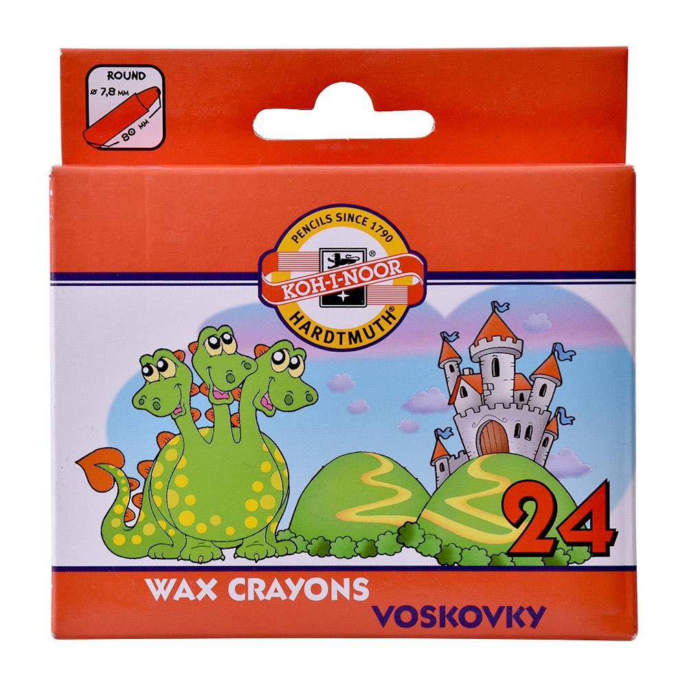 Voskovky 8234 24 farieb KIN