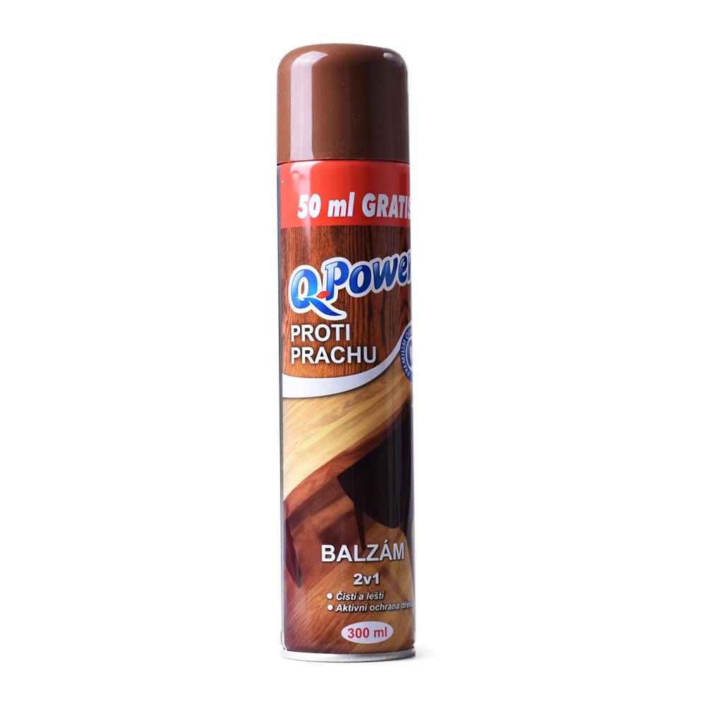 Čistiaci prostriedok na nábytok 250+50ml spray Q-Power