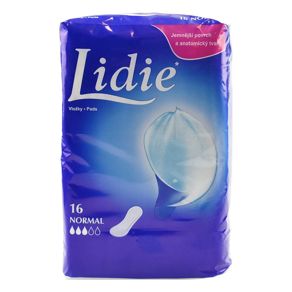 Dámske hygienické vložky Lidie normal 16ks