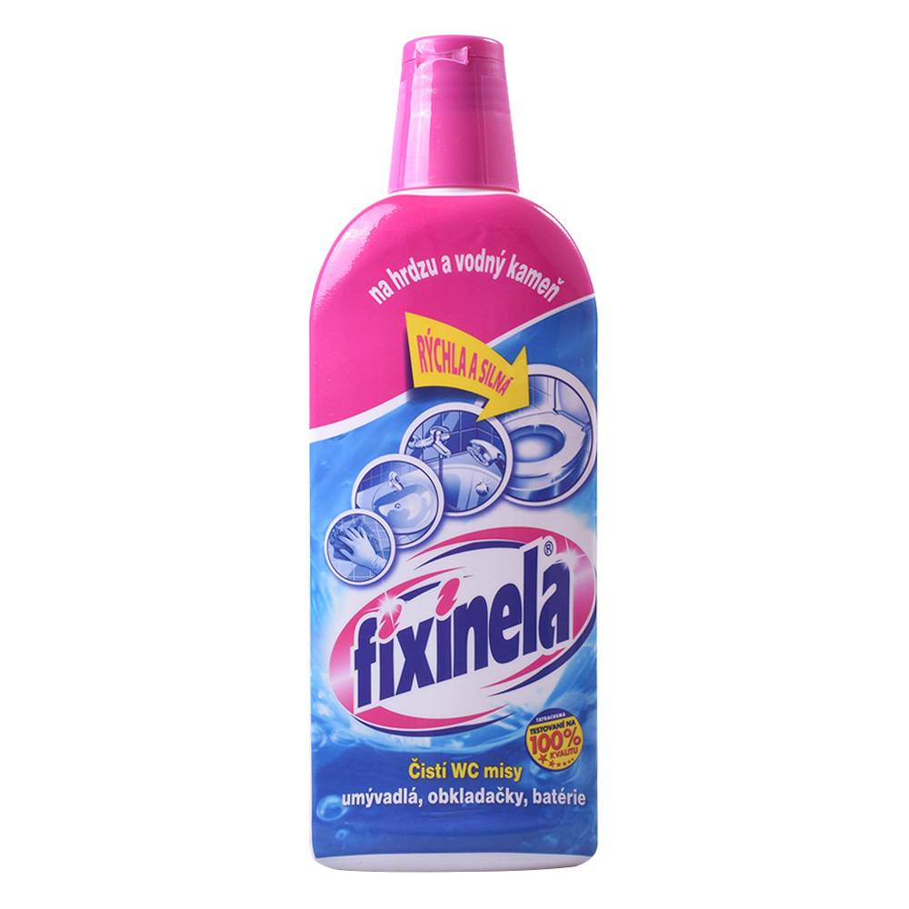 Čistiaci prostriedok na hrdzu a vodný kameň 500ml Fixinela