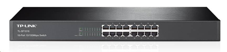 TP-Link TL-SF1016 [16-portový prepínač 10/100 Mbit/s pre montáž do racku]