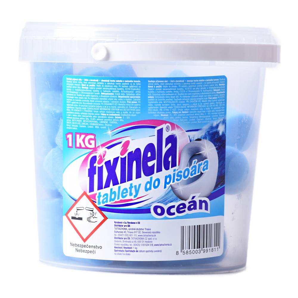 Tablety do pisoárov 1kg ocean Fixinela