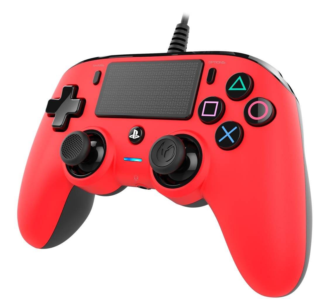 Nacon Wired Compact Controller - Červený