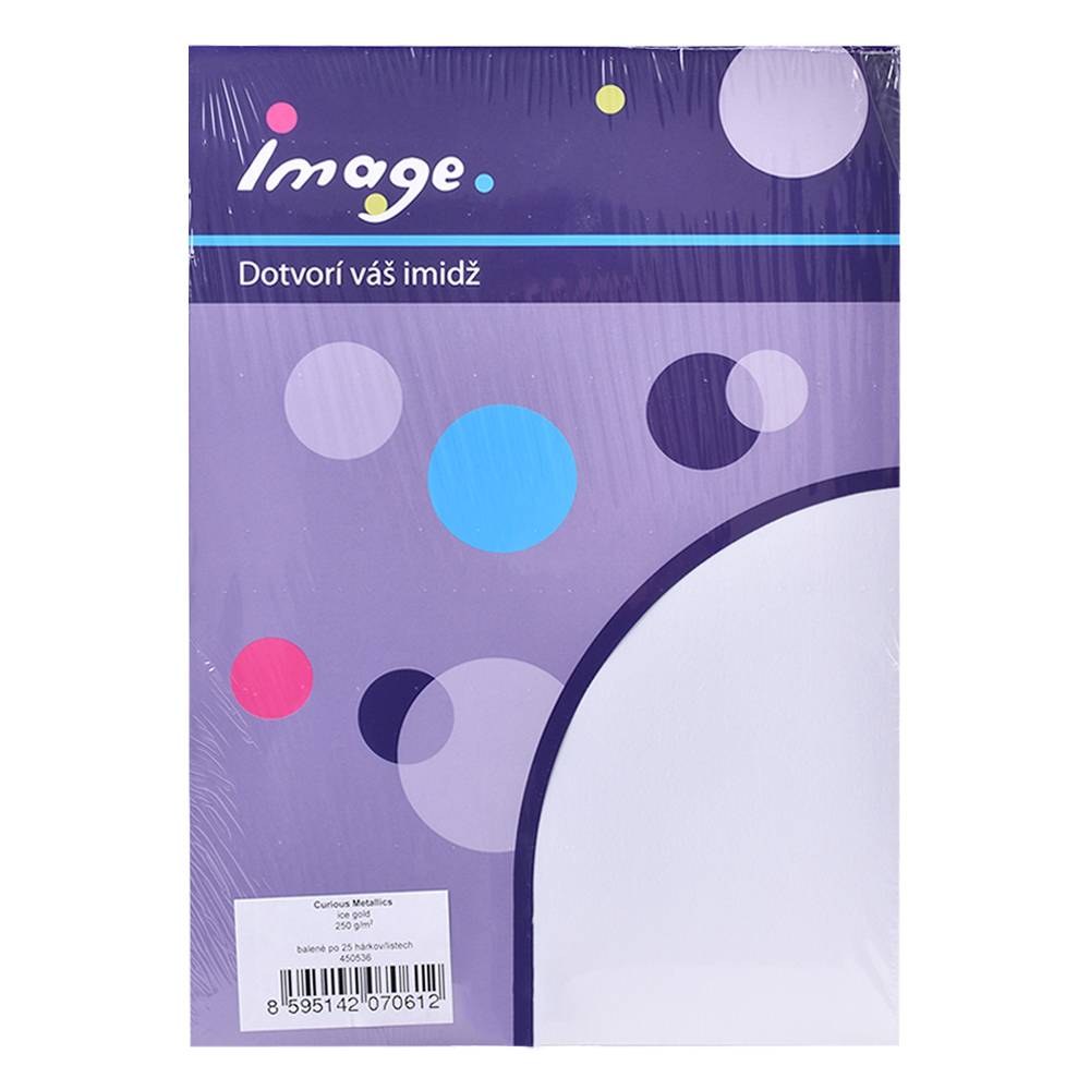 Kreatívny papier A4 250g Curious Ice Gold