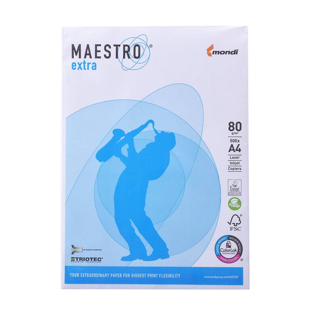 Kancelársky papier A4 80g Maestro Extra