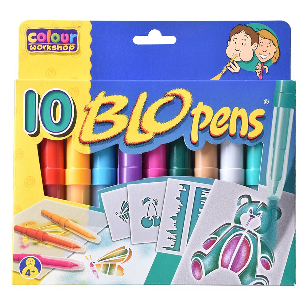 Fúkacie fixky 1500/10 Rainbow 10 farieb Centropen