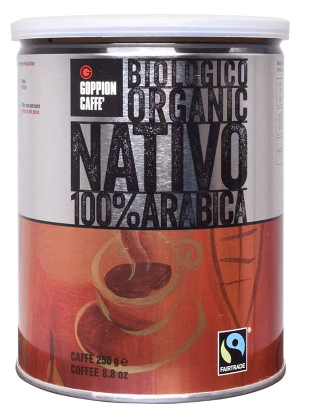 KÁVA GOPPION NATIVO zrno 250G