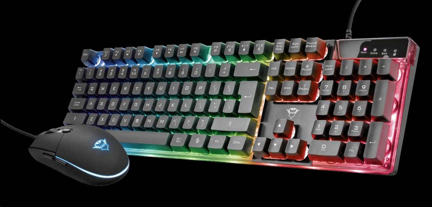 Trust GXT 838 Azor Gaming Combo (keyboard with mouse) 23472