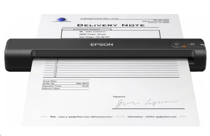 Skener EPSON WorkForce ES-50, A4, 600x600 dpi,USB, mobilný