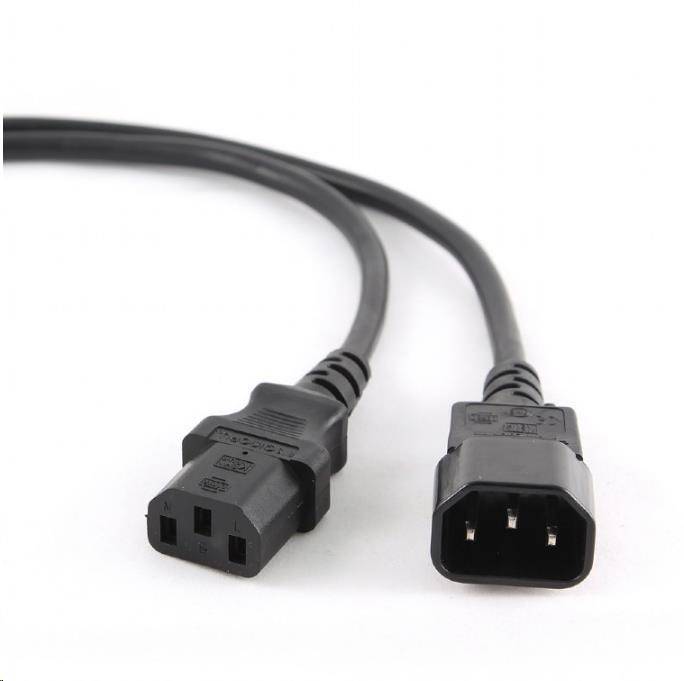 Gembird kábel sieťový predlžovací 1,8m IEC320 C1314
