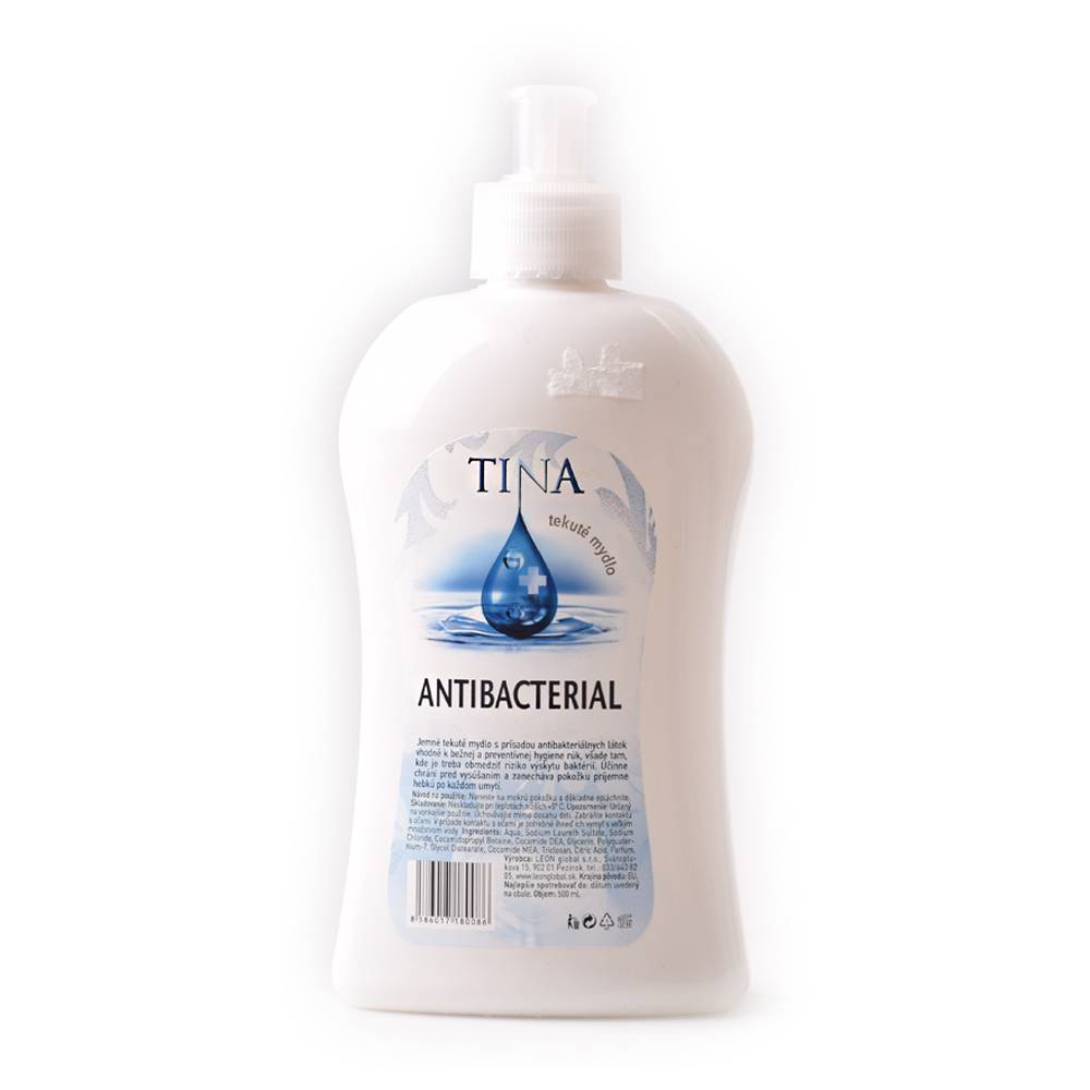 Tekuté mydlo 500ml antibakteriálne Tina