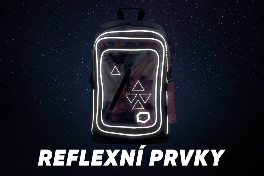 BAAGL Školský batoh Cubic Abstrakt.