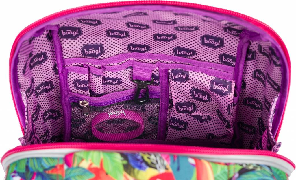 BAAGL Školská aktovka Shelly Tukan.