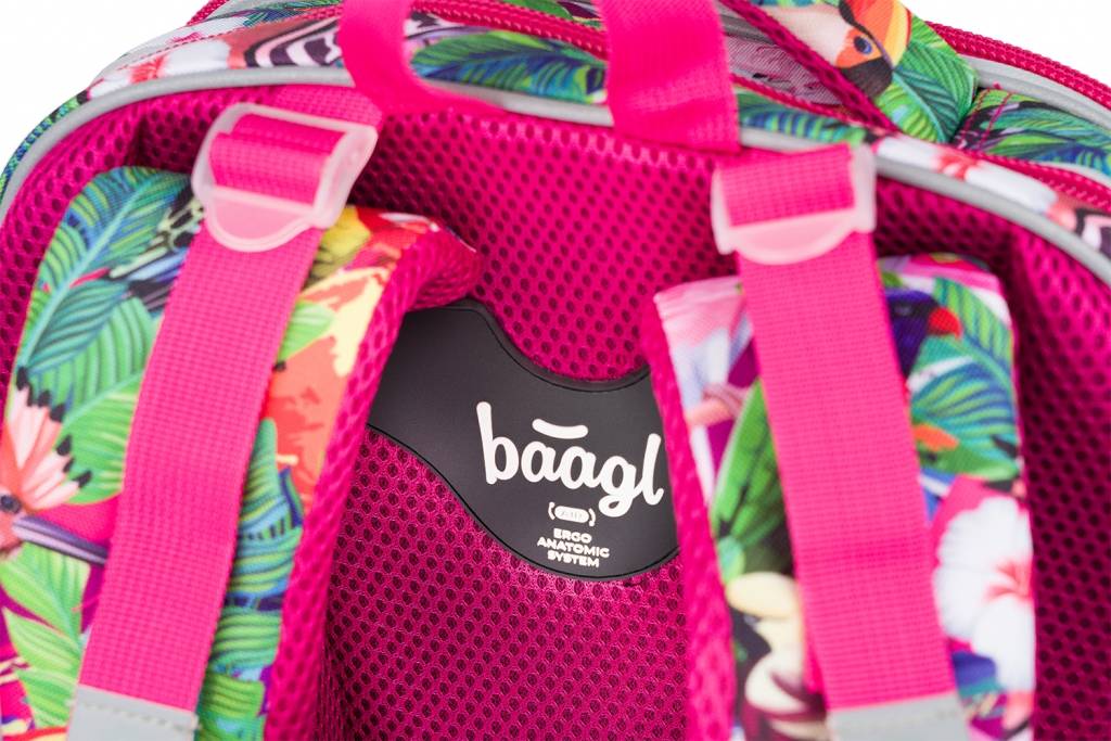 BAAGL Školská aktovka Shelly Tukan.