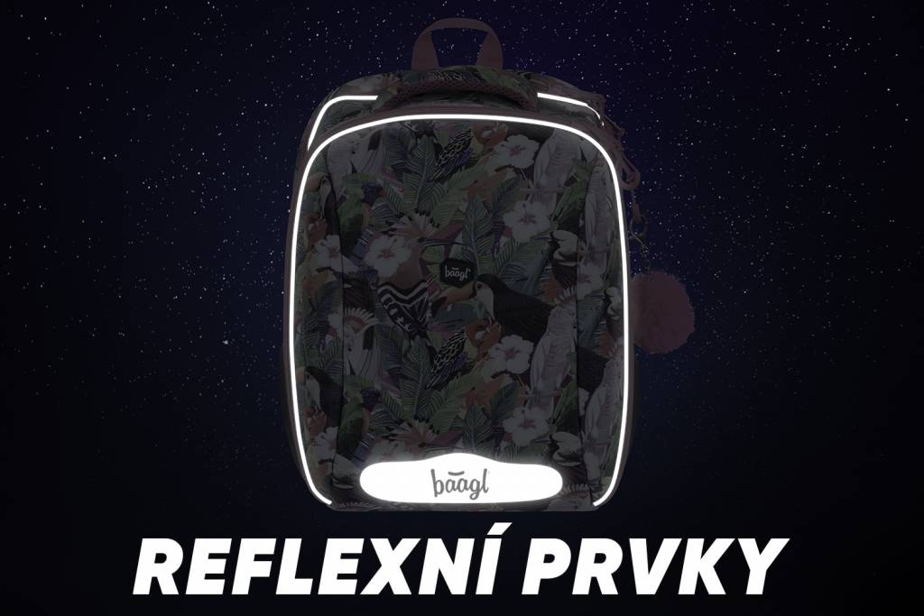 BAAGL Školská aktovka Shelly Tukan.