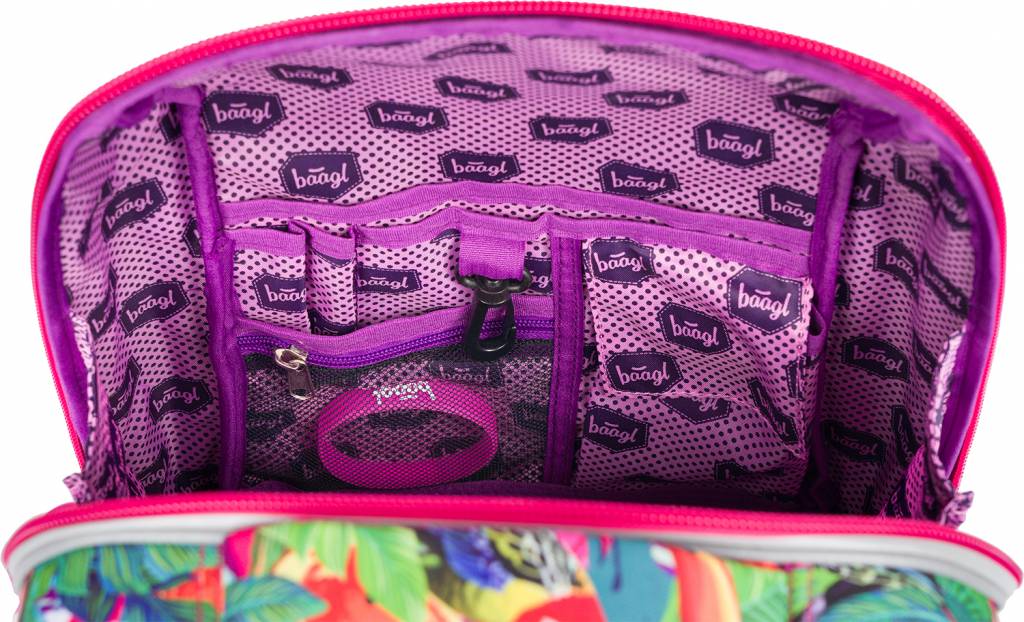 BAAGL Školská aktovka Shelly Tukan.