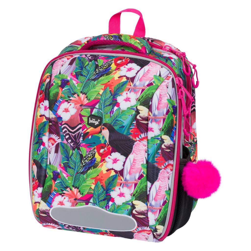 BAAGL Školská aktovka Shelly Tukan.