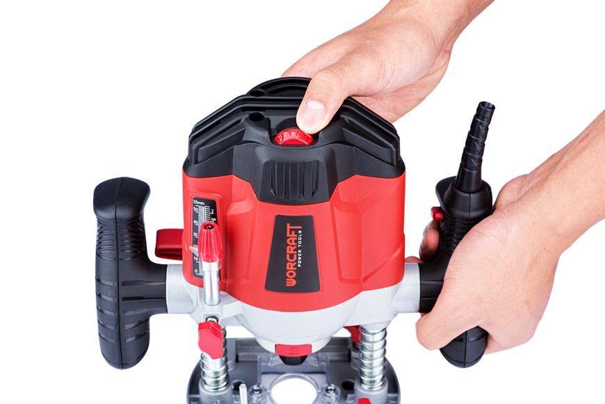 Fréza Worcraft ER12-6/8, 1200W, horná.