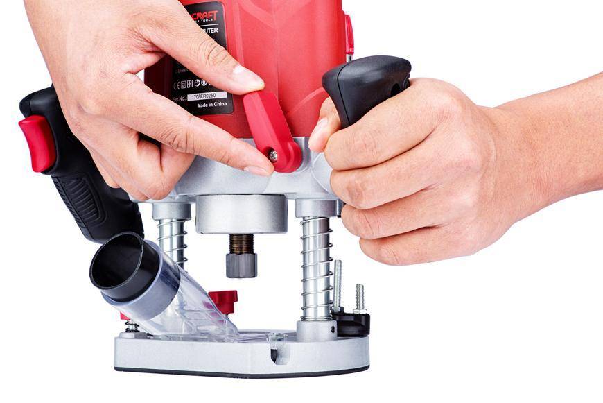 Fréza Worcraft ER12-6/8, 1200W, horná.