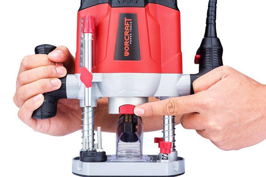 Fréza Worcraft ER12-6/8, 1200W, horná.