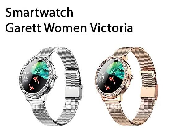 Garett Smarthodinky pre ženy Victoria strieborná oceľ.