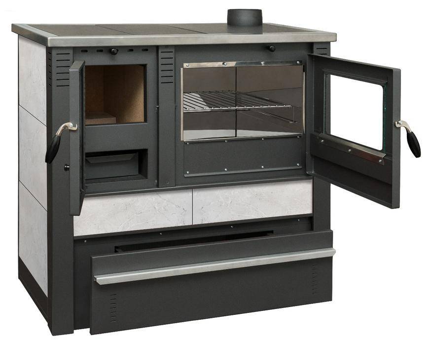 Sporák Pro PANONIA, biely, pravý vývod.
Rozmery sporáka -915mmx860mmx51mm
Tento výrobok nie je vhodný ako hlavné vykurovacie zariadenie !