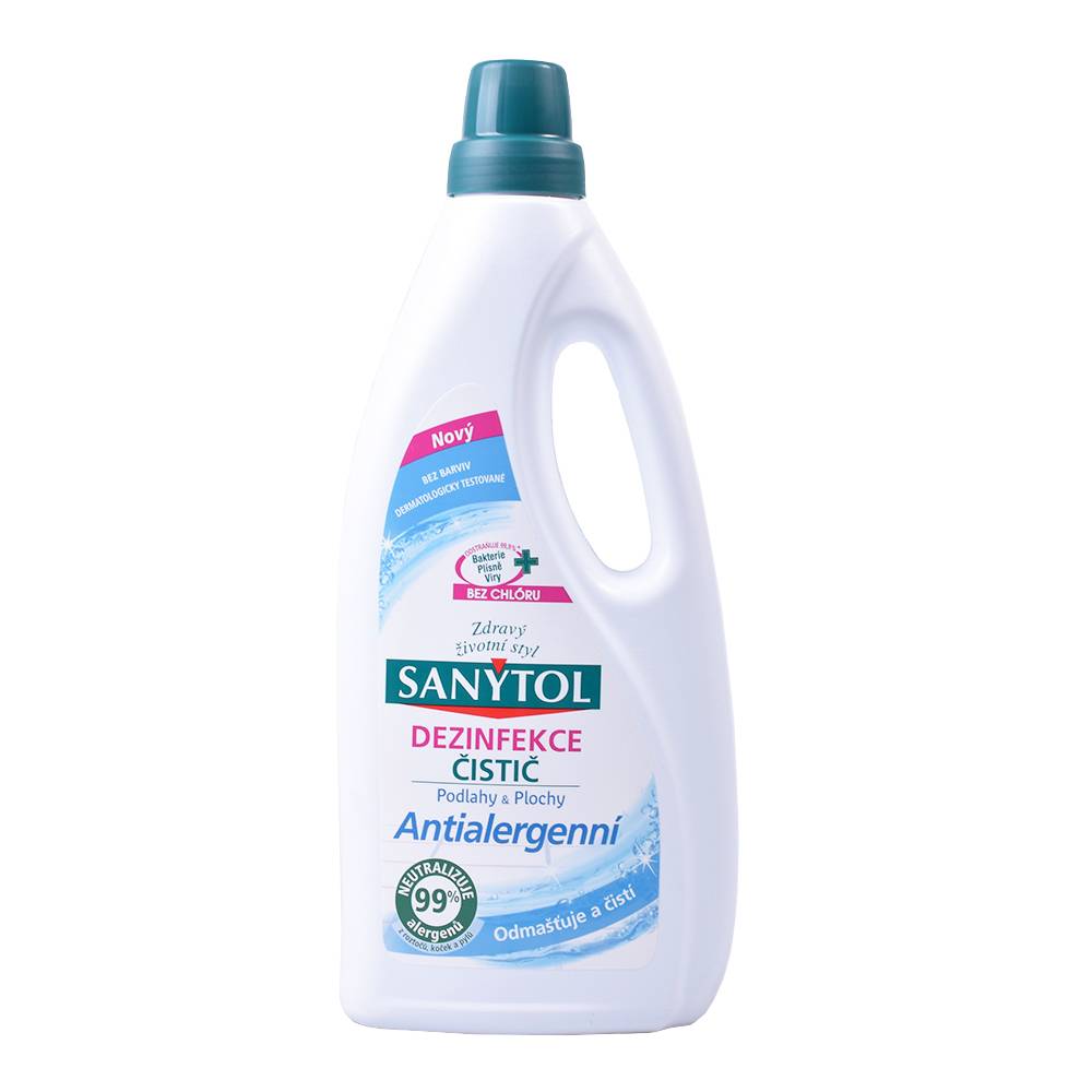 Antialergénny čistič na podlahy 1l Sanytol