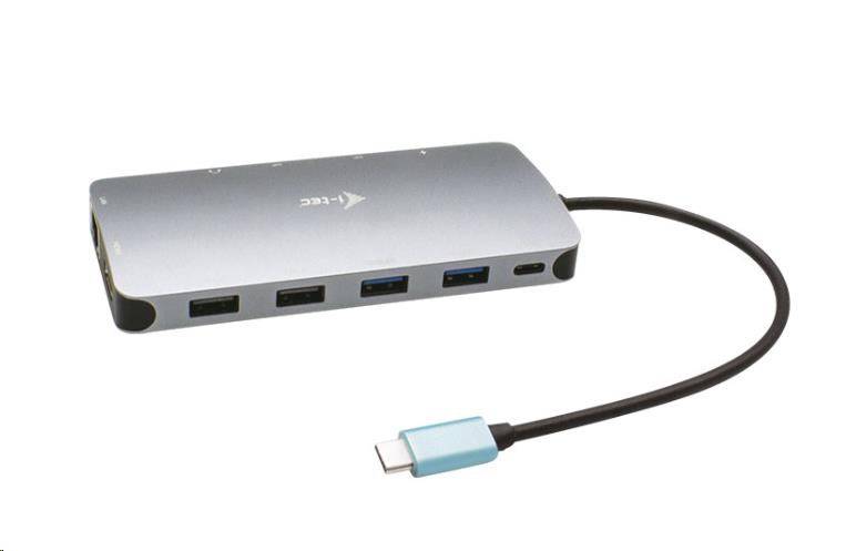 iTec USB-C Metal Nano 3x Display Docking Station + Power Delivery 100 W