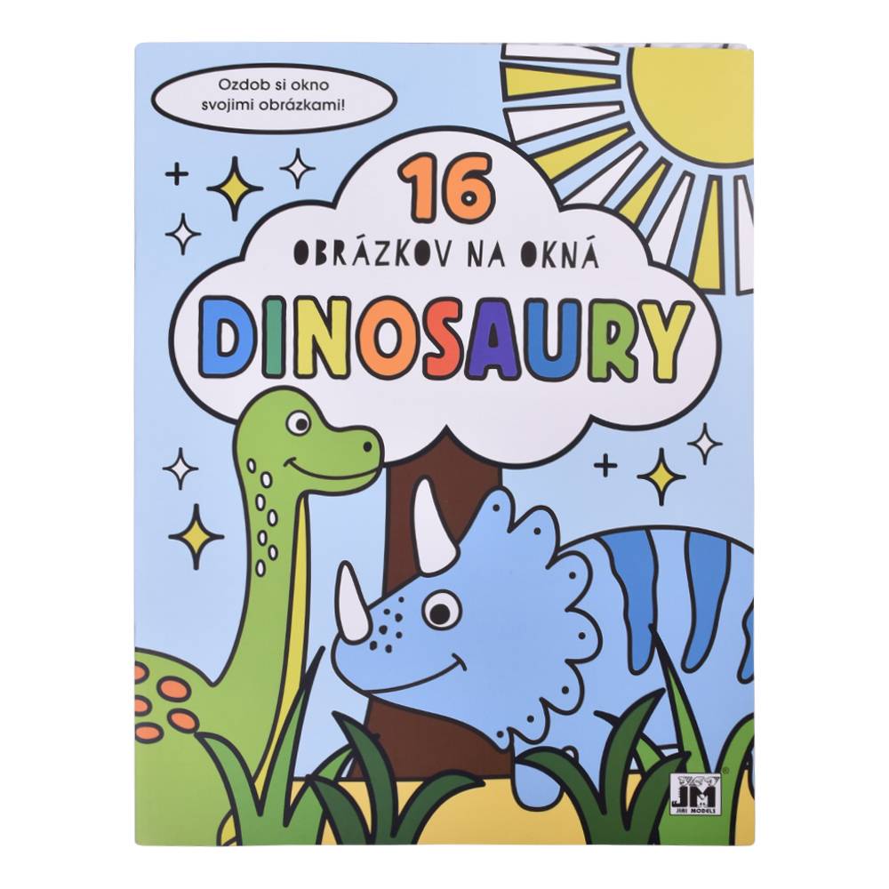 Dinosaury: 16 obrázkov na okná