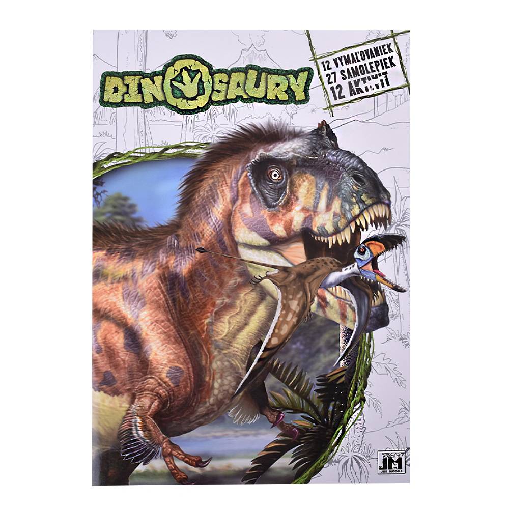 Cvičebnice Dinousaury - autor neuvedený