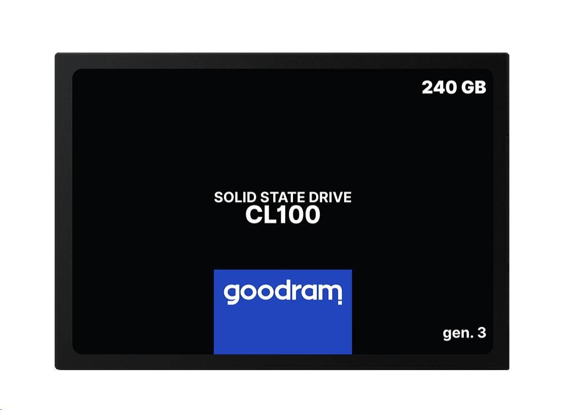 GOODRAM SSD CL100 Gen.3 240 GB SATA III 7 mm, 2,5