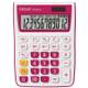 REBELL kalkulačka - SDC912 PK - růžová