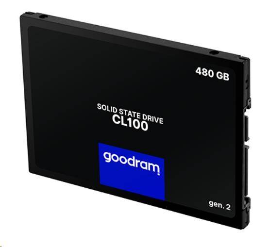 GOODRAM SSD CL100 Gen.3 480 GB SATA III 7 mm, 2,5