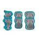 SHIELD - 3-dielna sada detských chráničov, tyrkysove, veľ. S