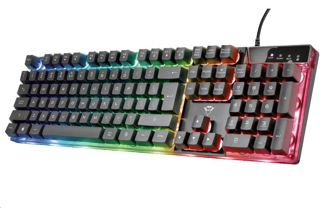 Trust GXT 835 Azor Illuminated Gaming Keyboard 23651