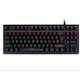 TRACER klávesnica GAMEZONE Stinger 87, herná, mechanická, USB, čierna, podsvietená